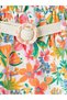 Floral Girl's Shorts and Belt - 3