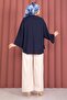 Elastic Waist Pocketed Tencel Trousers Stone - 5