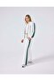 6Sf1001-Of Women's Zippered Sweatshirt - Off-White - 4