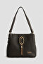 361 Women's Shoulder Bag Brown Printed