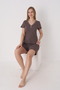 Women's Cotton Lycra Pajama Set / K.Vizon 17367 - 5