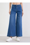 Women Blue Wide Leg Jeans - 2
