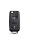 3 Buttons KEYYOU 10PCS Flip Remote Folding Key Shell Case For VW VOLKSWAGEN Tiguan Golf Sagitar Polo - 7