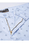 Men Blue Slim Fit Printed Shorts - 4