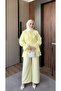 Ruffled Standard Size (38/42 Compatible) Summer Trouser Suit - 2