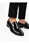 Men's Black Patent Leather Genuine Leather Neolit ​​Classic Shoes