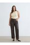 Trendlucky Standard Fit Women's Leather Look Pants with a Difference - 4