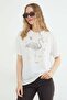 Stoned Flamingo Printed Casual T-Shirt - 2