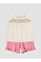 Sparkling Choices Embroidered Girls' Set from Shining Store