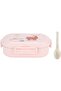 Silk Route 2-Compartment Thermal Insulated 304 Stainless Steel Lunch Box with Spoon, 720ml - 4