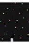 Black Heart Printed Girls' Tights