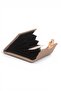 Women's Small Wallet - Minimalist Coin and Card Holder with Metal Lock - 2