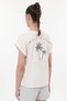 Wl Bint 11Bt217 5Fx Ecru Women's Short Sleeve T-Shirt - 2