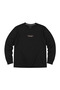 Men's Large Size Black Cotton Printed Long Sleeve T-Shirt 5Xl-6Xl-7Xl-8Xl - 4