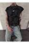 Unisex Washable Printed Sleeveless T-Shirt