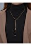 Artificial Pearl Necklace Y Illusion Decoration
