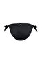 Women Swim's Side Strap Bikini Bottom - Black - 5