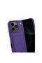 Apple iPhone 17 Pro Kelvin Silicone with Business Card Holder - Deep Purple - 3