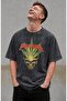 Unisex Oversize Pantera Printed Washable Rock Band Themed T-Shirt