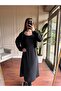 Shirt dress modal set - black - 4