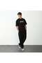 Men's Printed T-Shirt Short Sleeve Crew Neck Regular Fit Comfortable Fit Casual T-Shirt - Black Mariposa - 2