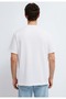 M0613349 Logo Printed T-Shirt Men's T-Shirt White - 5
