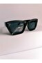 New Season Unisex Black Sunglasses - 2