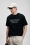 111020284 Frank Men's Basic T-Shirt T-Shirt Men's T-Shirt Black - 3