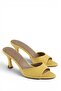 Jamila Single Strap Women's Heeled Slippers - 5