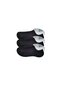 Glb-Stl41414 Black Men's Invisible Socks 3 Pairs