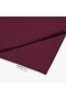 1 Pcs Flat Sheet Burgundy Queen Super Soft Microfiber Lightweight Bedding 220x240cm - 3