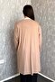 Women's Plus Size Long Cardigan with Stone Collar and Pockets, 3 Buttons 904-3 - 5