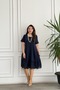 Dress with Scalloped Hem Detail - 5