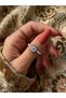 Lucky Eye Royal Breeze Evil Eye Ring Vintage Adjustable Women's Ring Steel Look
