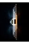 مصباح حائط LED من ماتريكس ميلودي - تصميم عصري وأنيق، هيكل فضي، إضاءة LED بيضاء