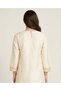 Senior Girls Beige and Gold And Maxi Dress - 3