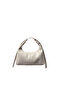 Molly Faux Leather Women's Hand and Shoulder Bag Cream - 3