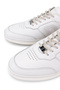 Men's Genuine Leather Off-White Sneakers & Sports Shoes - 4