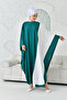 Garnished Ferace Dress That Can Be Worn in Sizes 40-56 - 5