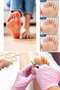 Callus Tape 45 Pieces Foot Callus and Pressure Relief Protective Tape - Anti-Shoe-Bump Ring Pad - 4
