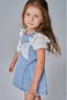Baby Girl Navy Blue Dress - 2