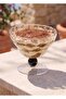 Glass Ice Cream Bowl and Dessert Presentation Bowl Black 240 ml - 2