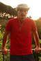 Men's Buttoned Loose 3-Piece Polo Collar T-Shirt - 4