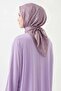 Soft Scarf Chain Pattern Purple 90X90 - 2
