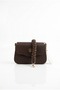 Knitted Detailed Cross Strap Women's Bag with Magnet Closure - 2