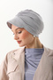 Sea Cap with Visor and Buckle, Design Hijab Swimwear Cap for Beach and Pool - 7