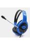 CR9 HEADPHONE WITH MICROPHONE FOR PS4/PS5/MOBILES ( BLUE ) - 3