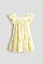 Flared cotton dress
