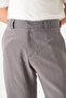 Elastic Waist Hidden Button Fabric |   Baggy Men's Trousers - 5