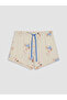 Lcw Dream Beige Dog Printed Women's Shorts Pajama Set - 7